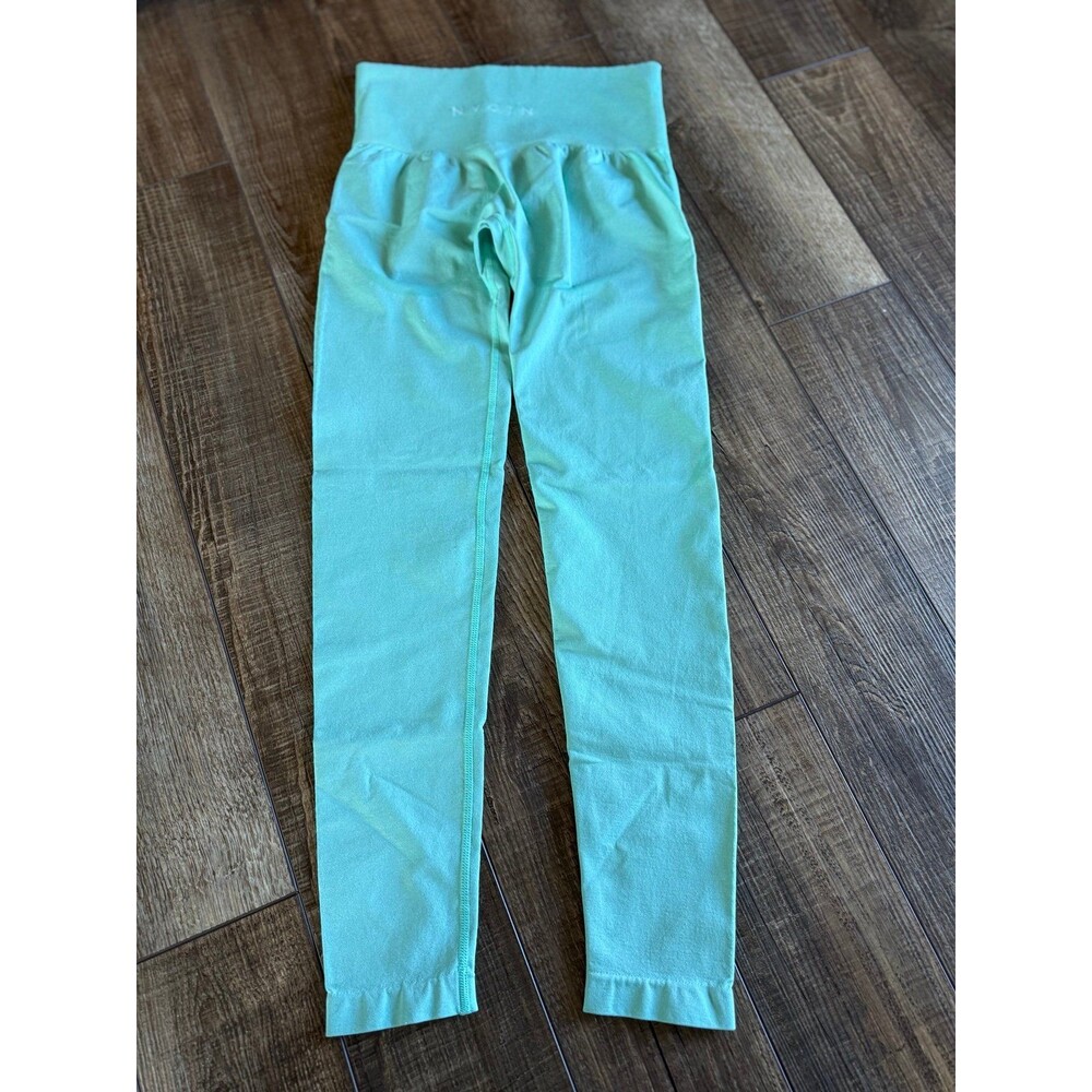 NVGTN Curve Seamless Leggings Sz. Small NWOT Mint - Picture 3 of 7